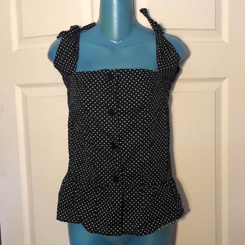 Too Fast Button-up Rockabilly Top